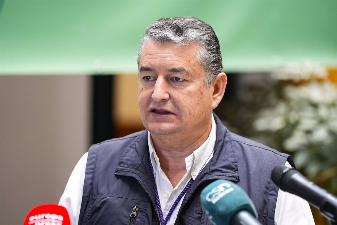 El consejero de Presidencia, Interior, Diálogo Social y Simplificación Administrativa de la Junta de Andalucía, Antonio Sanz, en imagen de archivo.(JOAQUÍN CORCHERO / EUROPA PRESS) El consejero de Presidencia, Interior, Diálogo Social y Simplificación Administrativa de la Junta de Andalucía, Antonio Sanz, en imagen de archivo.(JOAQUÍN CORCHERO / EUROPA PRESS)