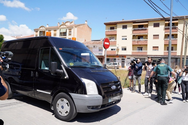 Operativo tras el suceso en Huétor Tájar el pasado lunes (ARSENIO ZURITA/EUROPA PRESS)