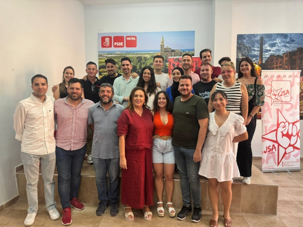 Representantes del PSOE en su visita a Motril (PSOE GRANADA)