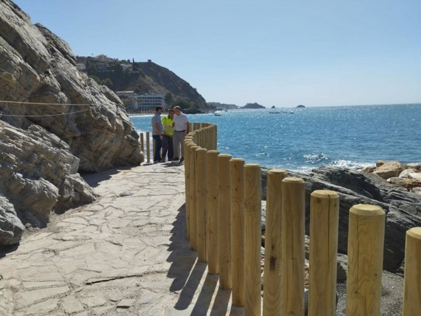 Accesos a la playa de El Muerto, en imagen de archivo (AYUNTAMIENTO)