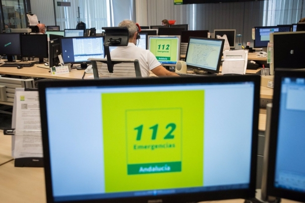 Imagen de recurso de una sala del 112 Andalucía. (JUNTA DE ANDALUCÍA)