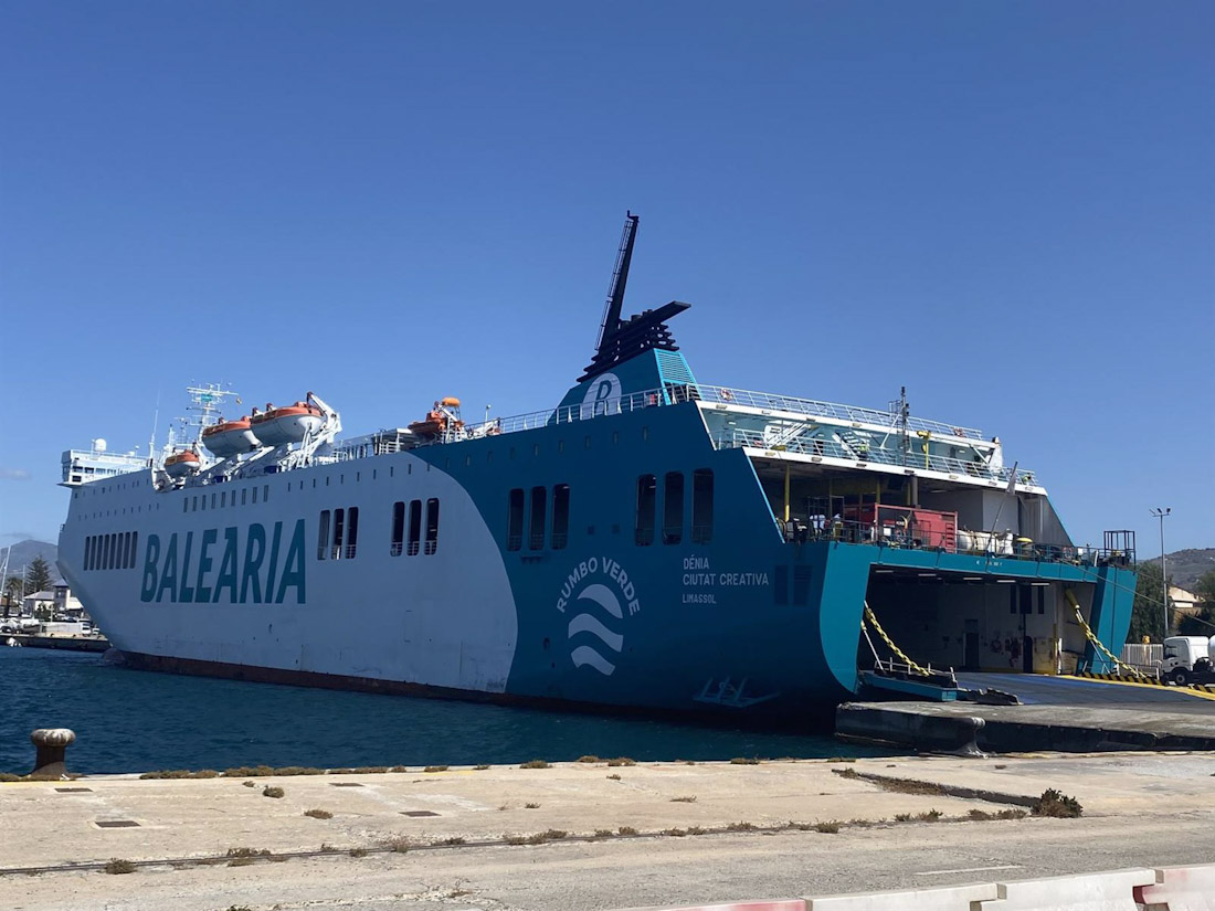 Baleària incorpora el ferry Dénia Ciutat Creativa a la ruta entre Motril y Tánger Med (BALEÀRIA/PUERTO DE MOTRIL) Baleària incorpora el ferry Dénia Ciutat Creativa a la ruta entre Motril y Tánger Med (BALEÀRIA/PUERTO DE MOTRIL)