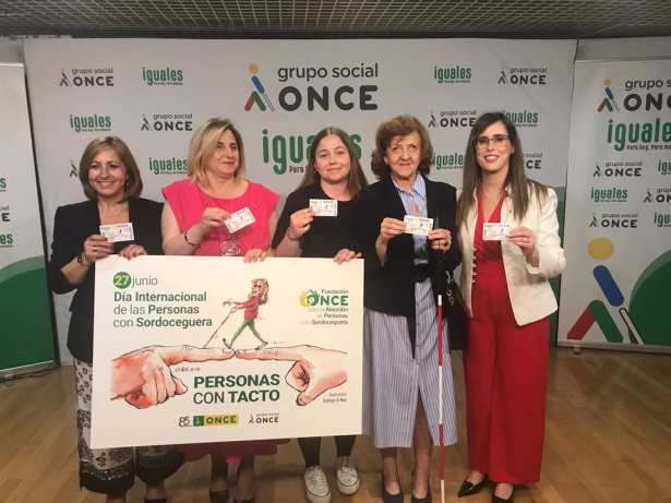 Acto con motivo de la celebración del Día Internacional de las Personas con Sordoceguera (ONCE) 