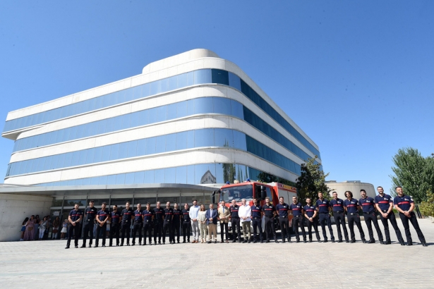 Toma de posesión de los nuevos bomberos (DIPGRA)