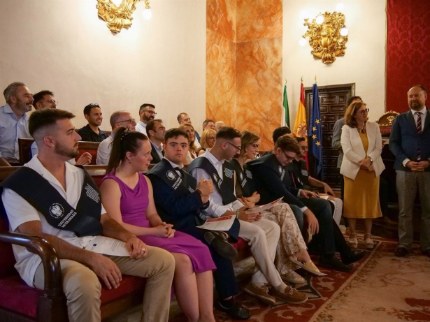 Jóvenes con discapacidad intelectual se gradúan por la UGR en un curso de formación para el empleo (FUNDACIÓN ONCE)