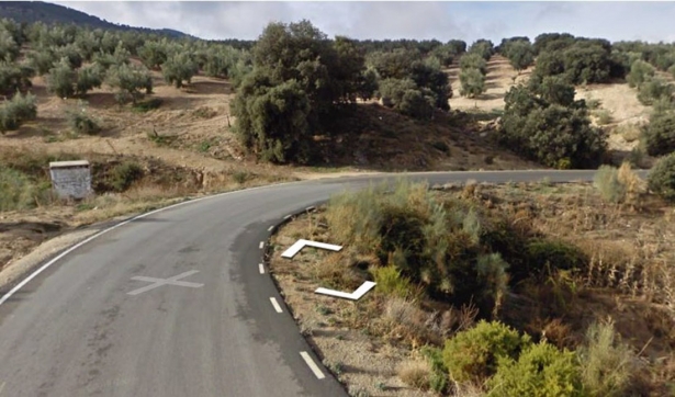 Zona de olivar donde se ha producido el accidente de Píñar (112)