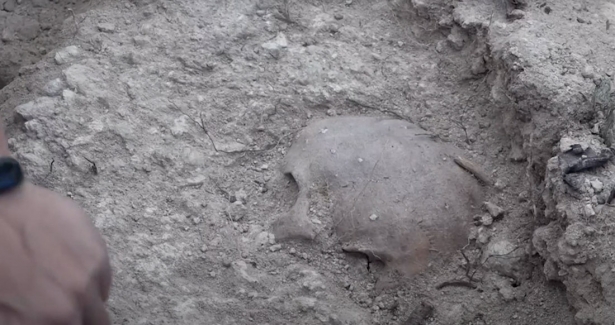 Trabajos de exhumación de víctimas del franquismo en el cementerio de Padul (UGR)
