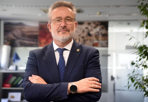 El diputado de Fondos Europeos, Desarrollo, Industria y Empleo, Antonio Díaz (DIPGRA)