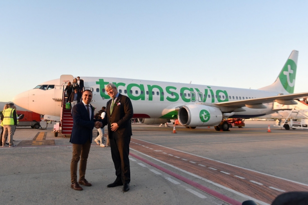 Inauguración del nuevo vuelo con Amsterdam (DIPGRA)