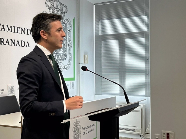 El portavoz del equipo de gobierno local de Granada, Jorge Saavedra, en imagen de archivo (AYUNTAMIENTO)