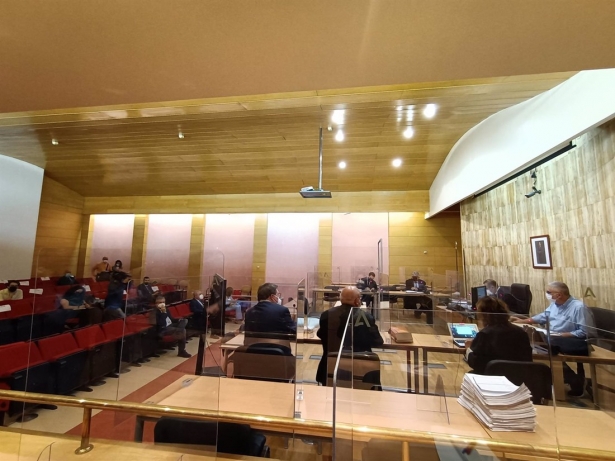Imagen del juicio por la pieza separada `Obispo Hurtado` del caso Nazarí. Archivo. (EUROPA PRESS)