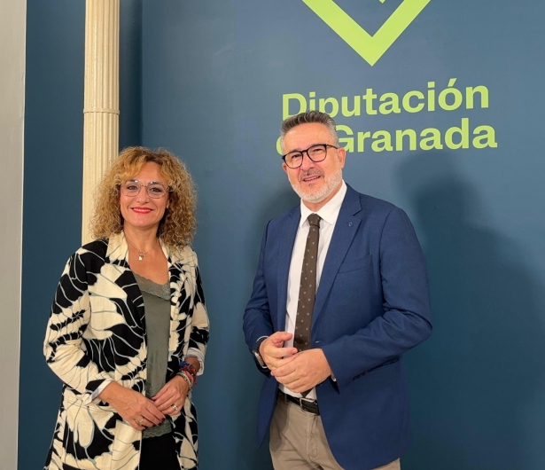 Los diputados Marta Nievas y Antonio Díaz (DIPGRA)