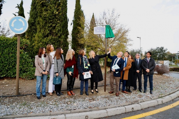 Inauguración de la rotonda (AYTO. GRANADA)