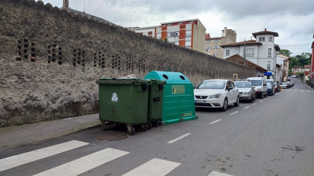 Contenedor de Cogersa. Reciclaje. Basura (EUROPA PRESS)