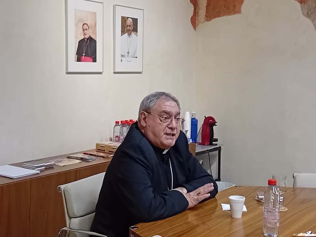 El arzobispo de Granada, José María Gil Tamayo, en un encuentro con periodistas en imagen de archivo (EUROPA PRESS) El arzobispo de Granada, José María Gil Tamayo, en un encuentro con periodistas en imagen de archivo (EUROPA PRESS)