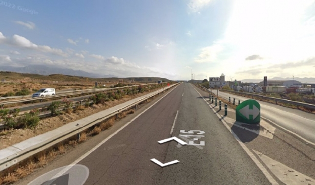 Autovía A-7 a su paso por la provincia de Almería, en imagen de archivo (EMERGENCIAS 112)