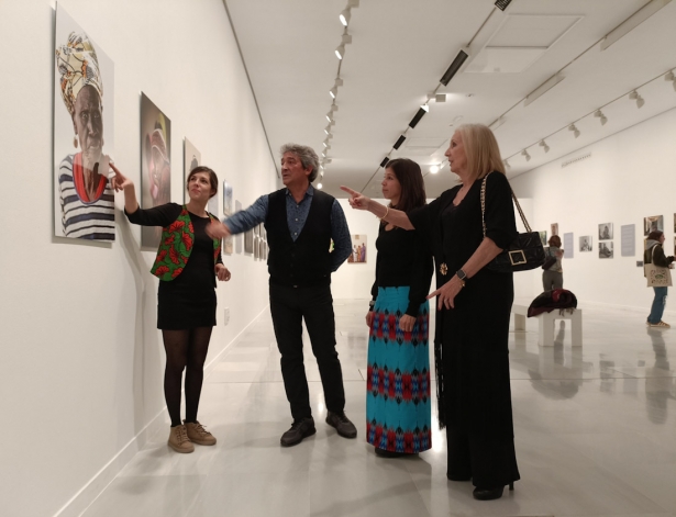 Inauguración de la exposición (CAJA GRANADA FUNDACIÓN) 