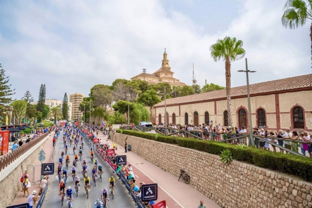 Prueba ciclista en Motril, en imagen de archivo (REMITIDA POR EL AYUNTAMIENTO)