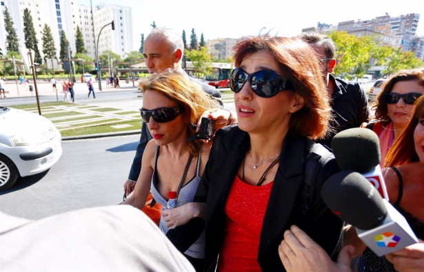 Juana Rivas, a su llegada a los juzgados de Granada en imagen de archivo (EUROPA PRESS)