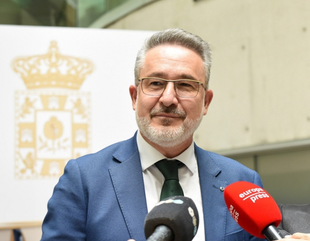 El diputado de Fondos Europeos, Desarrollo, Industria y Empleo, Antonio Díaz (DIPGRA)