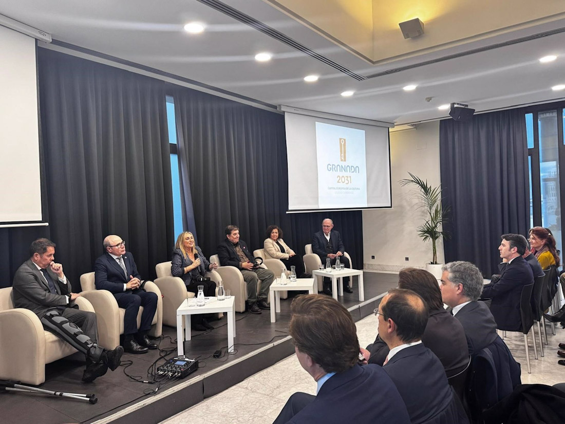 El Ayuntamiento de Granada presenta en el Círculo de Bellas Artes su candidatura a Capital Europea 2031, la semana pasada (AYUNTAMIENTO DE GRANADA) El Ayuntamiento de Granada presenta en el Círculo de Bellas Artes su candidatura a Capital Europea 2031, la semana pasada (AYUNTAMIENTO DE GRANADA)