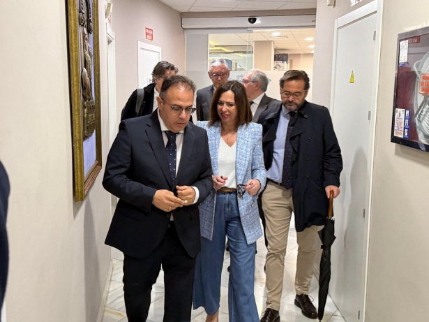 Visita de Rocío Díaz a Almuñécar (JUNTA)