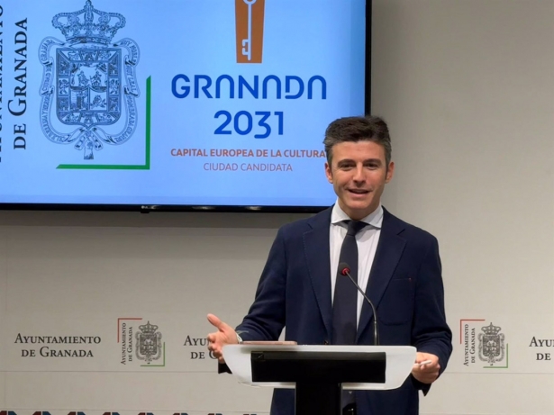 El portavoz del gobierno local de Granada, Jorge Saavedra. Archivo (AYUNTAMIENTO)