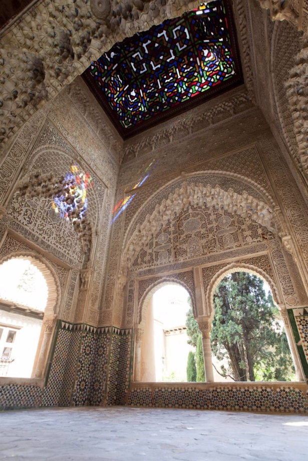 BOVEDA DEL MIRADOR DE LINDARAJA, ALHAMBRA. Archivo. (EUROPA PRESS/M.ZARZA)