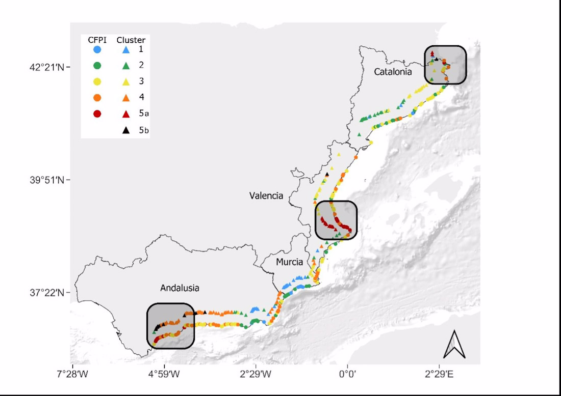 Gráfico de los trabajos para la articulación de un método científico para identificar regiones con alto riesgo de inundaciones compuestas en la costa mediterránea española (UGR) Gráfico de los trabajos para la articulación de un método científico para identificar regiones con alto riesgo de inundaciones compuestas en la costa mediterránea española (UGR)
