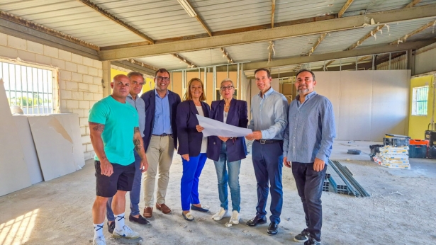Visita al recinto de recogida de residuos (AYTO. MOTRIL)