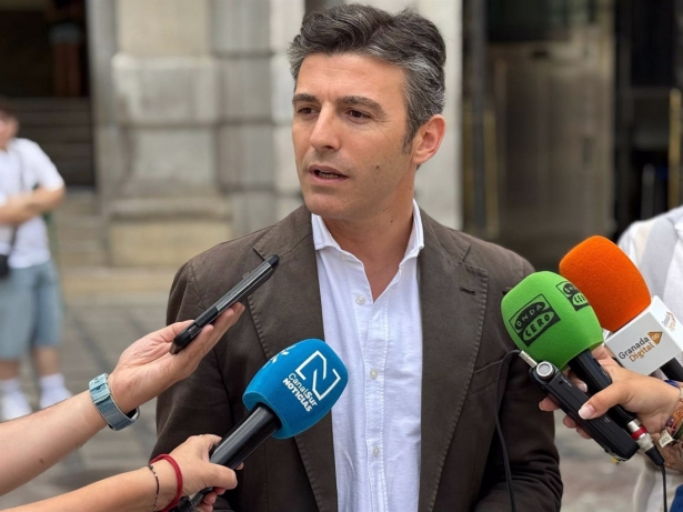 El secretario general del PP de Granada, Jorge Saavedra (PP)