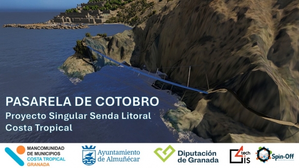 Proyecto de pasarela entre el puerto Marina del Este y la playa de Cotobro (MANCOMUNIDAD)