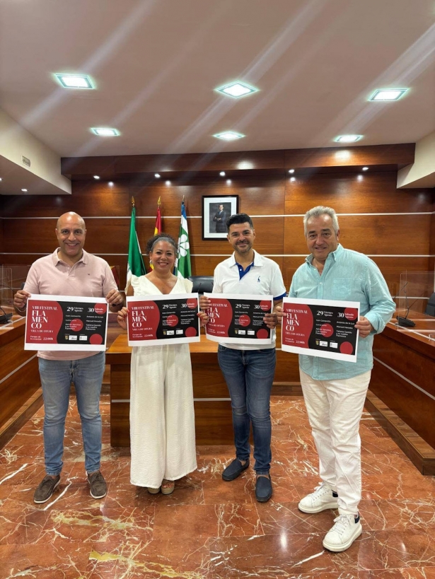 Presentación del festival flamenco (AYTO. OTURA)