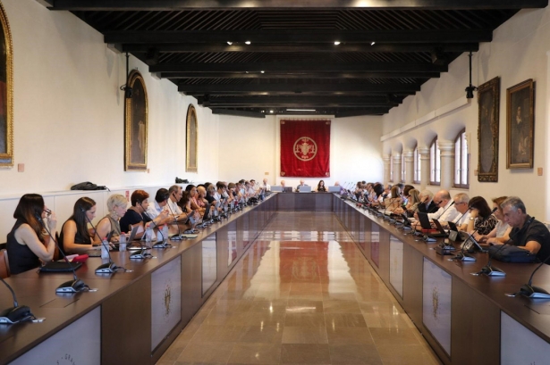 Consejo de Gobierno de la UGR, en una imagen reciente (UGR)