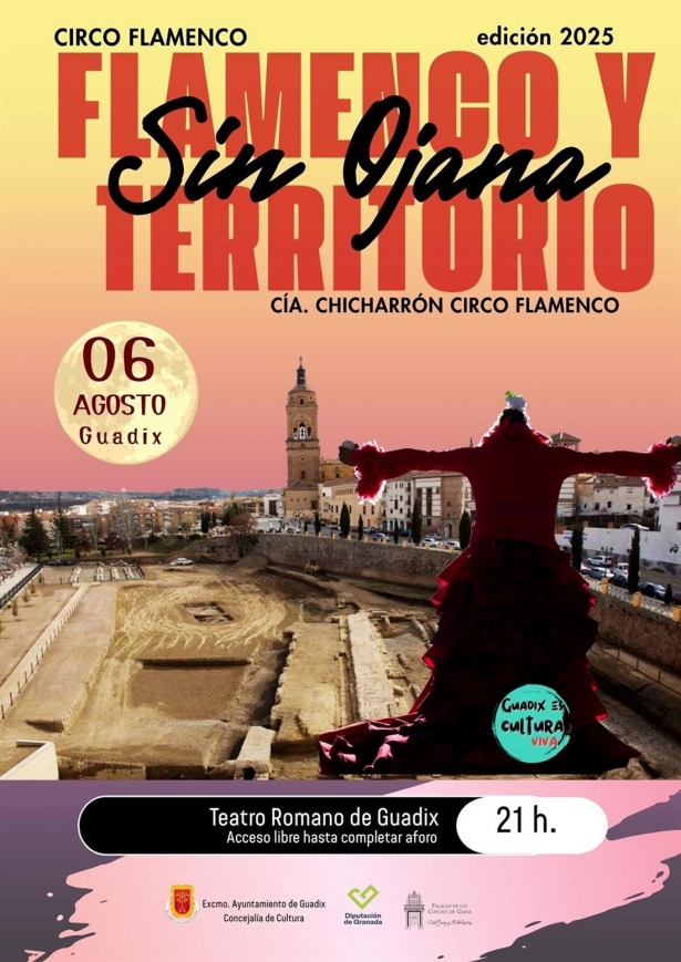 Cartel `Flamenco y Territorio` 2025. (AYUNTAMIENTO DE GUADIX)