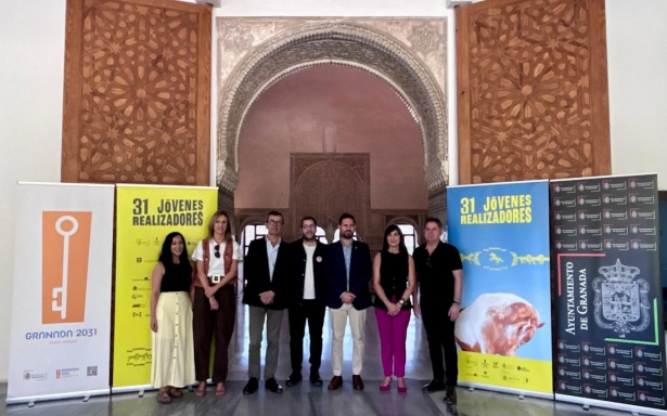 La presentación de la 31ª edición del Festival de Jóvenes Realizadores (AYUNTAMIENTO DE GRANADA)