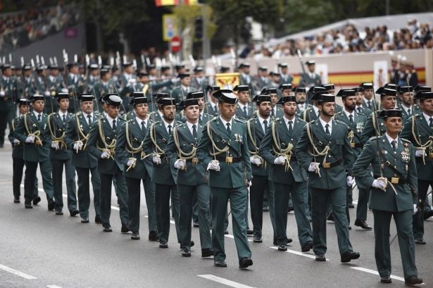 Imagen del desfile por el Día de la Hispanidad (EDUARDO PARRA - EUROPA PRESS)