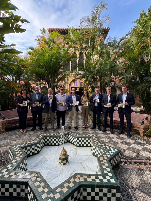 Recepción a los participantes en el Palacete de La Najarra (MANCOMUNDIDAD)