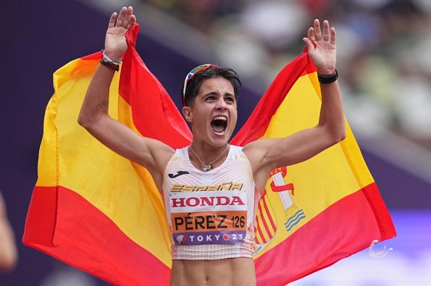 María Pérez, Mundial 2025. Archivo (MICHAEL KAPPELER/DPA)