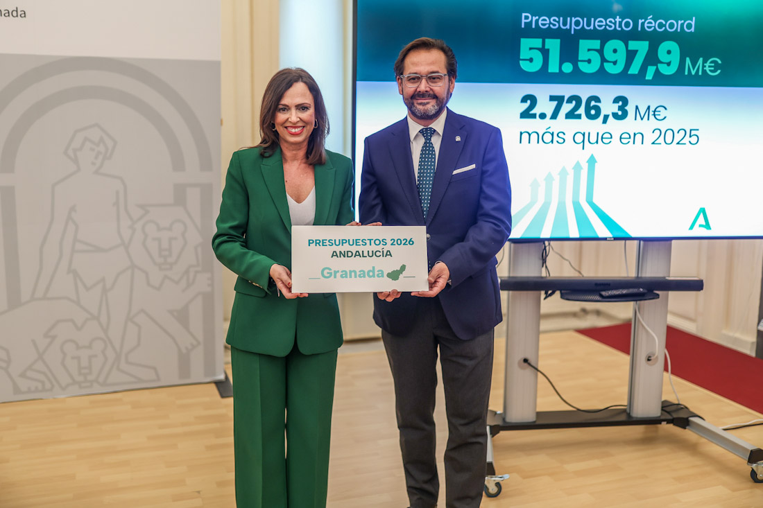 La consejera de Fomento, Rocío Díaz, y el delegado del Gobierno andaluz en Granada, Antonio Granados (GPMEDIA) La consejera de Fomento, Rocío Díaz, y el delegado del Gobierno andaluz en Granada, Antonio Granados (GPMEDIA)
