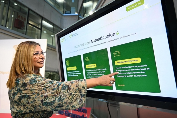 Presentación de la nueva web del Servicio Provincial tributario (DIPGRA)