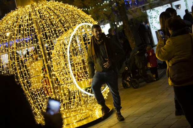 Encendido del alumbrado navideño de las calles del centro de Granada el pasado 2021 (ÁLEX CÁMARA - EUROPA PRESS) Encendido del alumbrado navideño de las calles del centro de Granada el pasado 2021 (ÁLEX CÁMARA - EUROPA PRESS)