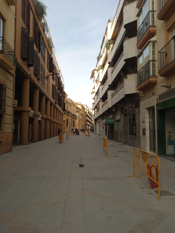Obras de la Calle San Antón (IU) Obras de la Calle San Antón (IU)