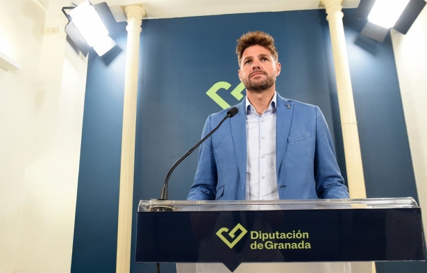 El diputado provincial de Deportes e Instalaciones Deportivas de Granada, Eric Escobedo, en una imagen reciente (DIPUTACIÓN DE GRANADA)