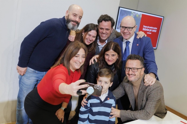 La UGR ha presentado este lunes su felicitación navideña en el inicio de los actos de la conmemoración de su quinto centenario. (ÁLEX CÁMARA-EUROPA PRESS)