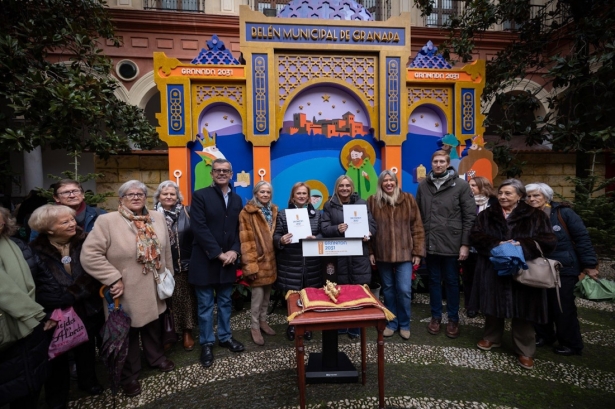 La Asociación Amigos del Belén de Granada ha formalizado su adhesión al proyecto de la candidatura de Granada a Capital Europea de la Cultura 2031 (AYUNTAMIENTO DE GRANADA) La Asociación Amigos del Belén de Granada ha formalizado su adhesión al proyecto de la candidatura de Granada a Capital Europea de la Cultura 2031 (AYUNTAMIENTO DE GRANADA)