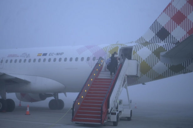 Niebla en el Aeropuerto García Lorca (GPMEDIA) Niebla en el Aeropuerto García Lorca (GPMEDIA)