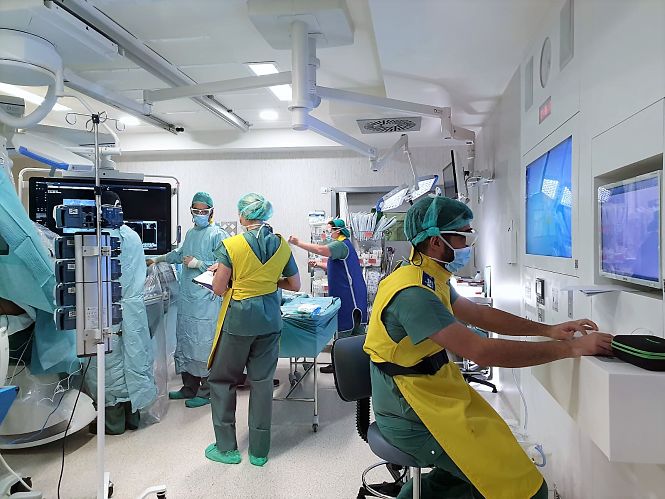 Proceso de atención a uno de los pacientes (HUSC)