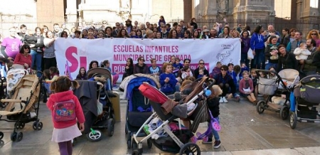 Manifestación anterior de la plataforma /PLATAFORMA SI06 GRANADA) Manifestación anterior de la plataforma /PLATAFORMA SI06 GRANADA)