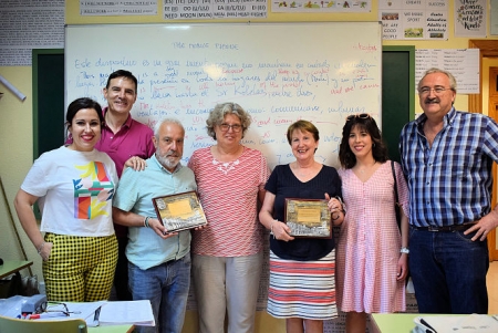 Concepción Ramírez, Alcaldesa en funciones de Albolote ha reconocido la labor de la Escuela de Adultos (AYTO. ALBOLOTE) Concepción Ramírez, Alcaldesa en funciones de Albolote ha reconocido la labor de la Escuela de Adultos (AYTO. ALBOLOTE)